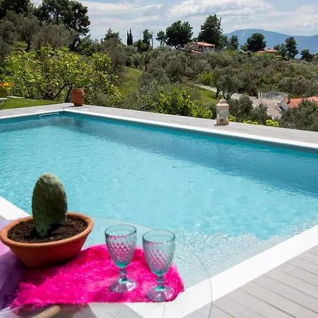 Calypso With Jacuzzi Pool & Sea View Willa *