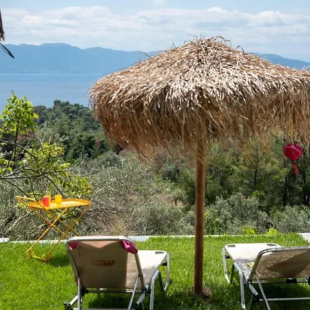 Calypso With Jacuzzi Pool & Sea View Villa Nerotriviá